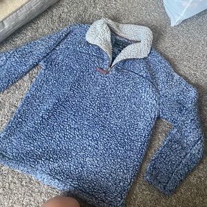 True grit blue pullover